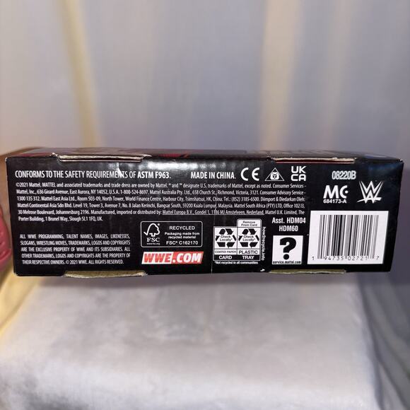 WWE Bend ‘N Bash Action Figure: JOHN CENA 2022 Mattel NEW - Picture 5 of 5